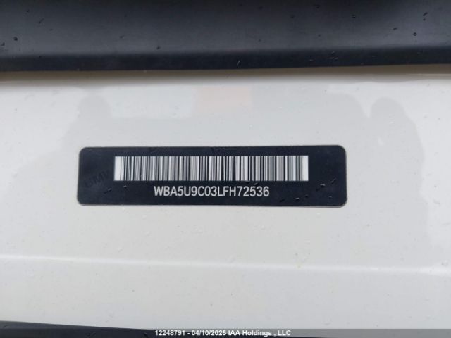 WBA5U9C03LFH72536 2020 BMW