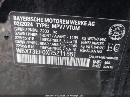 WBX73EF0XR5Z11661 2024 BMW