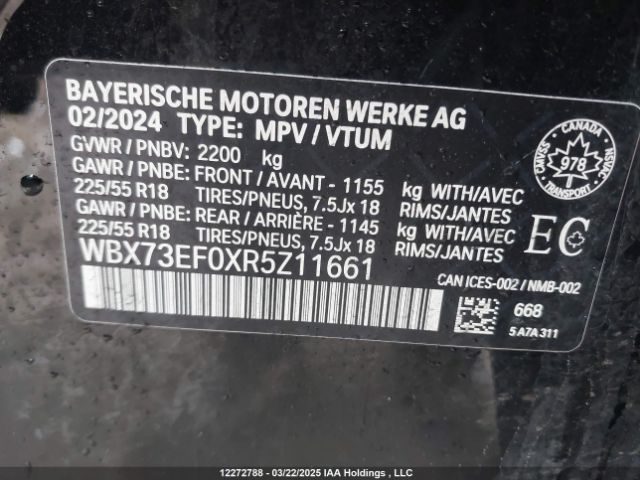 WBX73EF0XR5Z11661 2024 BMW