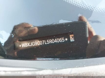 WBXJG9C07L5R04065 2020 BMW
