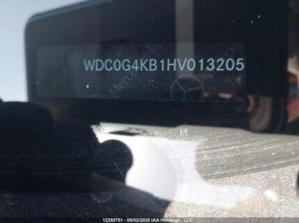 WDC0G4KB1HV013205 2017 MERCEDES-BENZ