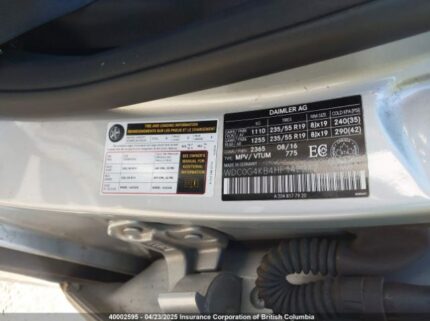 WDC0G4KB4HF142212 2017 MERCEDES-BENZ