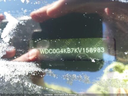 WDC0G4KB7KV158983 2019 MERCEDES-BENZ