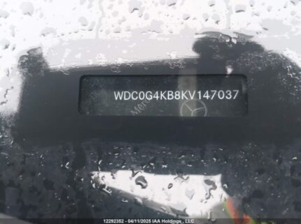 WDC0G4KB8KV147037 2019 MERCEDES-BENZ