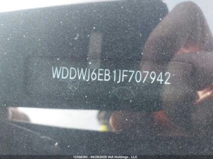 WDDWJ6EB1JF707942 2018 MERCEDES-BENZ