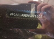 WP0AB2A95NS221502 2022 PORSCHE
