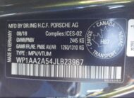 WP1AA2A54JLB23967 2018 PORSCHE