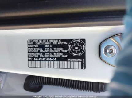 WP1AA2AY5RDA04664 2024 PORSCHE