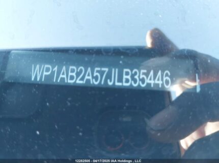 WP1AB2A57JLB35446 2018 PORSCHE