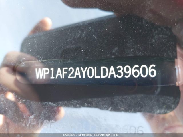 WP1AF2AY0LDA39606 2020 PORSCHE