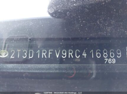 2T3D1RFV9RC416869 2024 TOYOTA