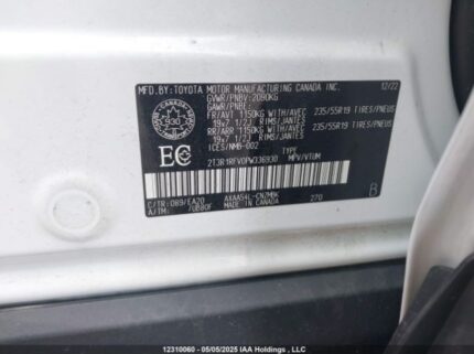 2T3R1RFV0PW336930 2023 TOYOTA