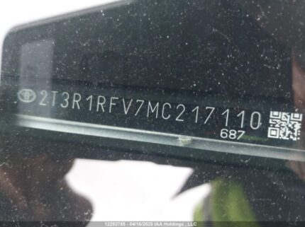 2T3R1RFV7MC217110 2021 TOYOTA