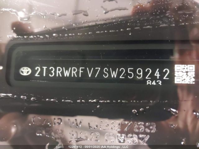 2T3RWRFV7SW259242 2025 TOYOTA