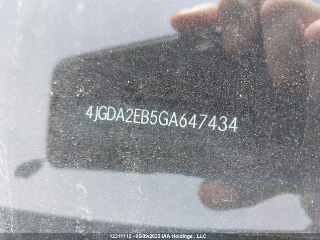 4JGDA2EB5GA647434 2016 MERCEDES-BENZ