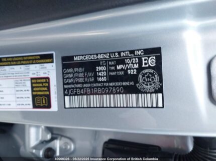 4JGFB4FB1RB097890 2024 MERCEDES-BENZ