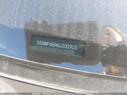 55SWF6EB4LU332923 2020 MERCEDES-BENZ