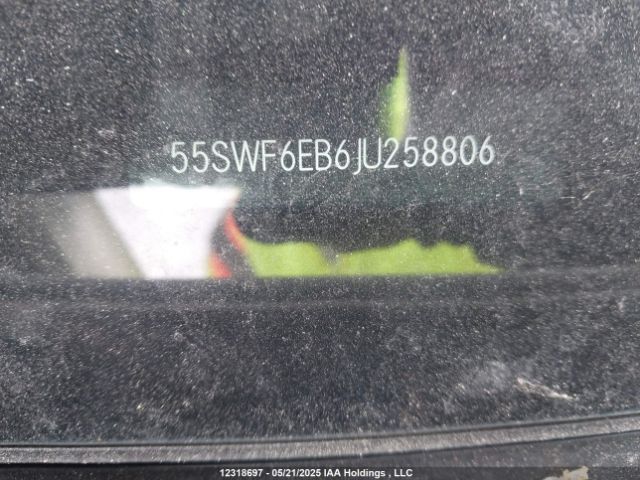55SWF6EB6JU258806 2018 MERCEDES-BENZ