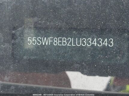 55SWF8EB2LU334343 2020 MERCEDES-BENZ