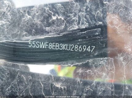 55SWF8EB3KU286947 2019 MERCEDES-BENZ