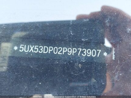 5UX53DP02P9P73907 2023 BMW