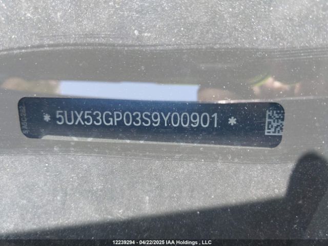 5UX53GP03S9Y00901 2025 BMW