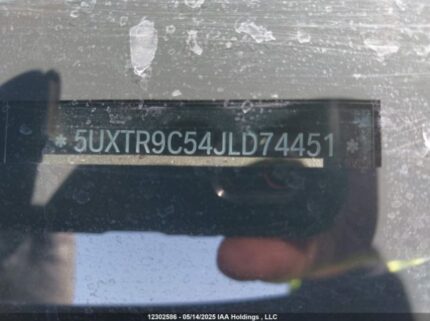 5UXTR9C54JLD74451 2018 BMW