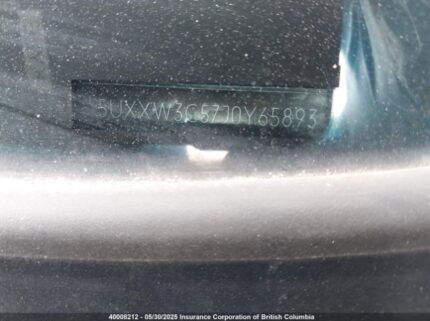 5UXXW3C57J0Y65893 2018 BMW