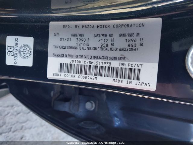 JM1DKFC78M1511978 2021 MAZDA