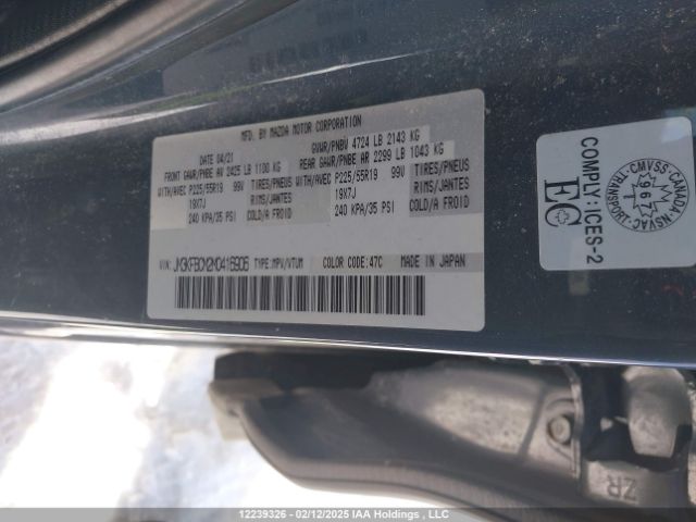 JM3KFBCM2M0416906 2021 MAZDA