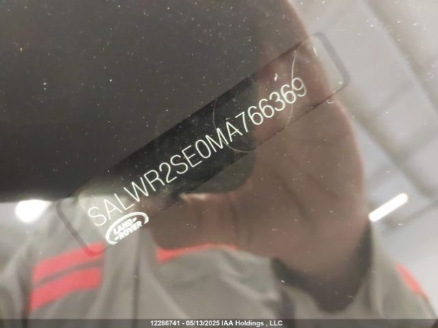 SALWR2SE0MA766369 2021 LAND ROVER