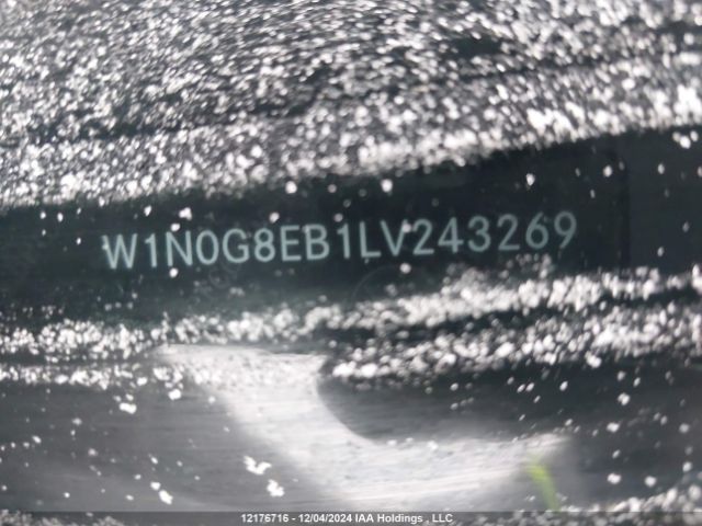 W1N0G8EB1LV243269 2020 MERCEDES-BENZ
