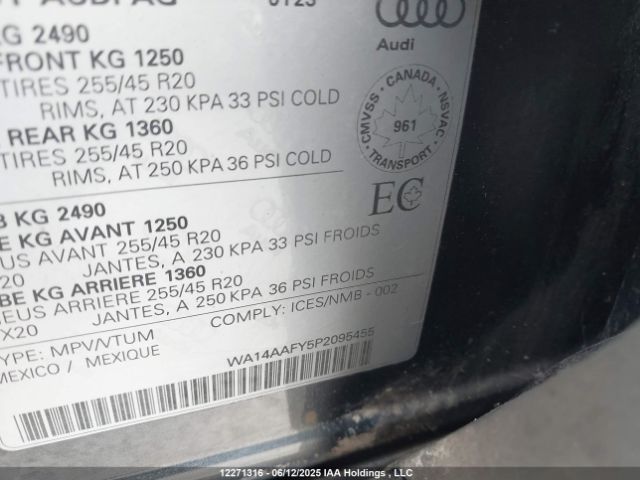 WA14AAFY5P2095455 2023 AUDI