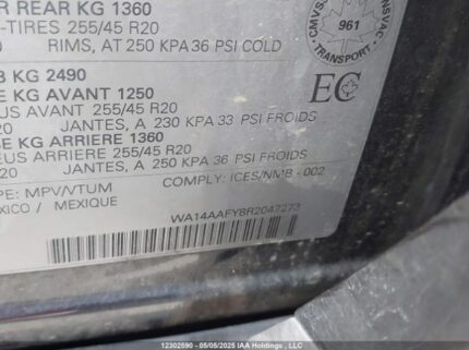 WA14AAFY8R2047273 2024 AUDI