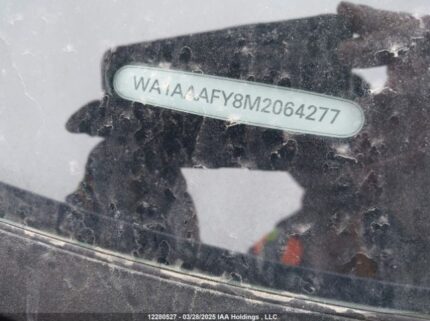 WA1AAAFY8M2064277 2021 AUDI