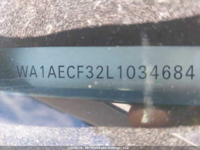 WA1AECF32L1034684 2020 AUDI