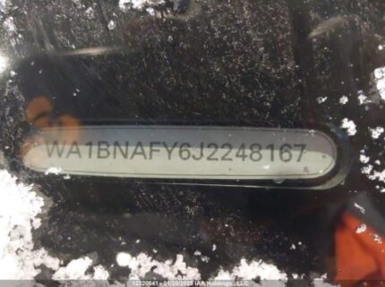 WA1BNAFY6J2248167 2018 AUDI