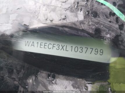 WA1EECF3XL1037799 2020 AUDI