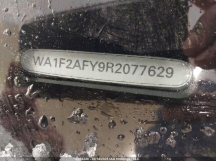 WA1F2AFY9R2077629 2024 AUDI