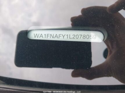 WA1FNAFY1L2078059 2020 AUDI