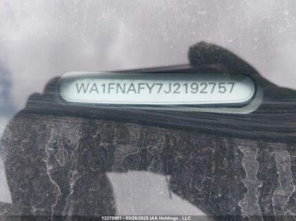 WA1FNAFY7J2192757 2018 AUDI