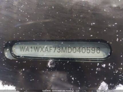 WA1WXAF73MD040596 2021 AUDI