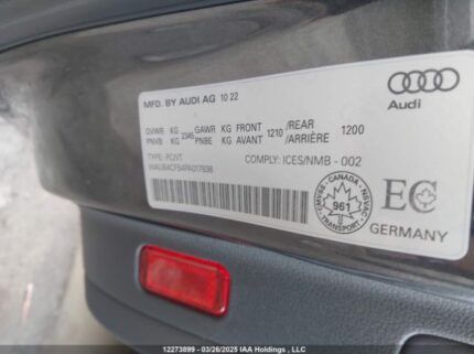 WAUB4CF54PA017838 2023 AUDI