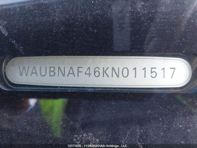 WAUBNAF46KN011517 2019 AUDI