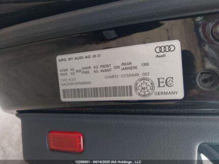 WAUDFBF20PN090362 2023 AUDI