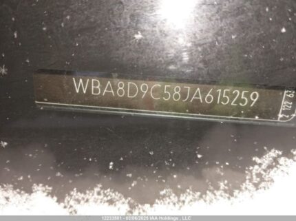 WBA8D9C58JA615259 2018 BMW