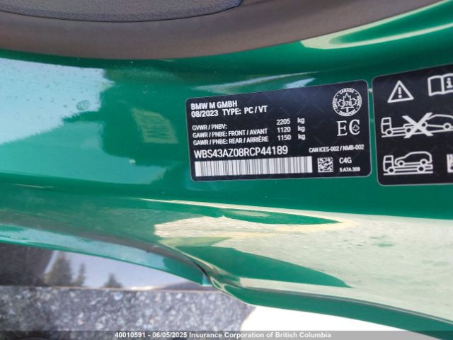 WBS43AZ08RCP44189 2024 BMW