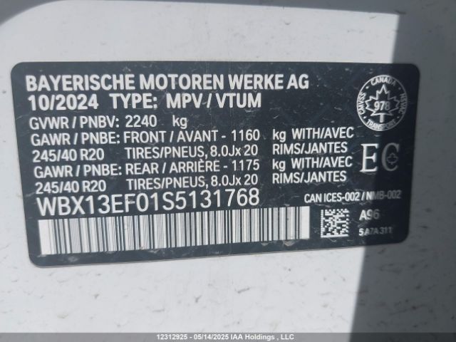 WBX13EF01S5131768 2025 BMW