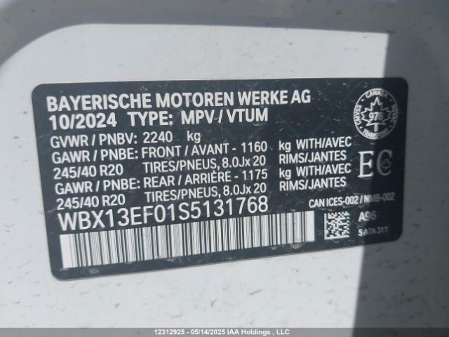 WBX13EF01S5131768 2025 BMW