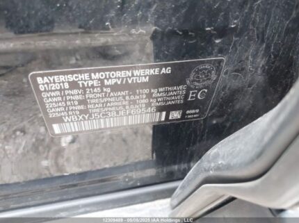 WBXYJ5C38JEF69546 2018 BMW
